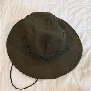 Olive Green Waterproof Safari  Hat